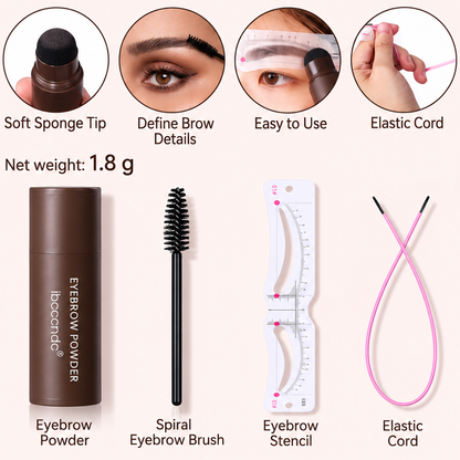 BrowLuxe™ — Brow Stamp Stencil