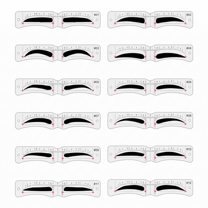 BrowLuxe™ — Brow Stamp Stencil